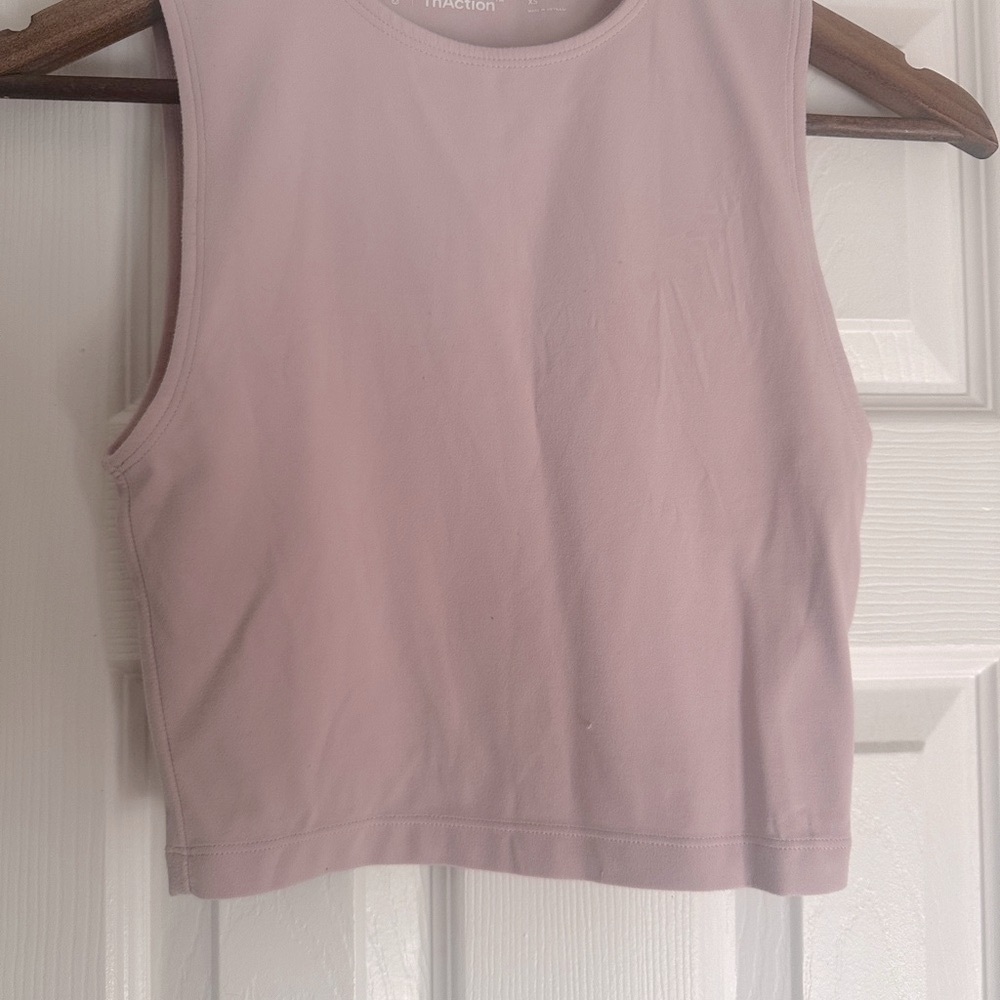 3 for 10 - TNA Pink Fitted Crop Tank Top